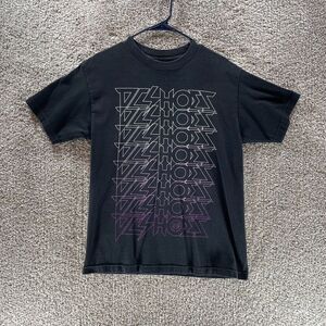 Vintage DC Shirt Mens Medium Black Skateboarding Rob Dyrdek Short Sleeve Crew